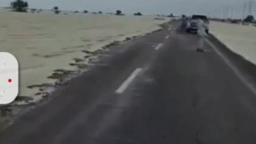 آبگرفتگی در مرز ایران و پاکستان