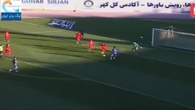 خلاصه بازی گل گهر 4 - تراکتور 1