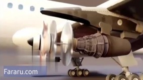 اتفاق وحشتناک هنگام ایستادن مقابل موتور هواپیما