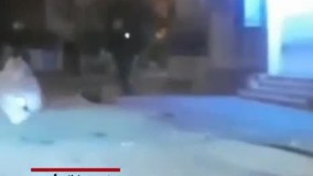 عروس و دامادی که با موتورسیکلت به خانه بخت می‌روند !