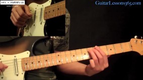 آموزش گیتار الکتریک -آموزش حرفه ای گیتار الکتریک-نت های هدف مدال با پنتاتونیک