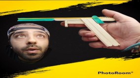 آموزش ساخت تفنگ کش پرت کن ساده و دقیق