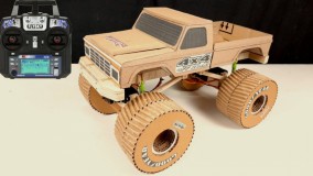 آموزش ساخت کاردستی ماشین کنترلی با وسایل ساده