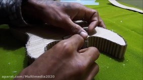 آموزش نحوه ساخت گیتار برقی با مقوا