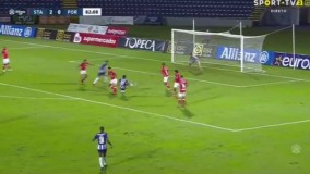 گل اول پورتو به سانتاکلارا توسط طارمی