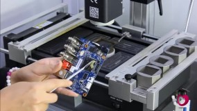 کار با دستگاه بی جی ای ماشین (BGA Machine)