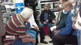 بازدید دو ساعته معاون اول رییس جمهوری از بازار لوازم خانگی