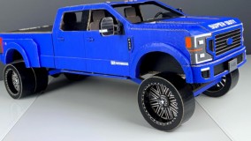 آموزش ساخت کاردستی زیبا | ساخت ماشین فورد 450