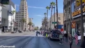 وقتی یک معترض ضد واکسن، ضایع می‌شود