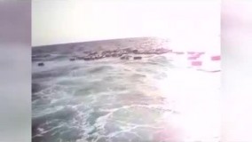 غرق شدن لنج ایرانی با بار ۱۷ میلیارد تومانی