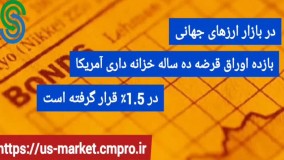 گزارش تصویری بازار و بورس جهانی- دوشنبه 10 آبان 1400