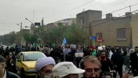 تجمع مخالفان واکسیناسیون اجباری در قم