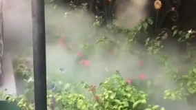 مه پاش و رطوبت ساز سالن پرورش پرنده09370315115