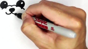 آموزش نقاشی آسان برای کودکان : نقاشی زیبای بره