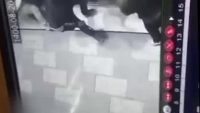 لحظه فرار دزدان نقابدار تهرانی از سرقت ناکام