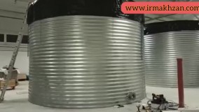 نصب و اجرای مخزن آب گالوانیزه