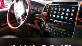 مانیتور اندروید لندکروز با بهترین قیمت بازار