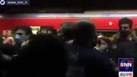 رفتار غیر قانونی مامور مترو