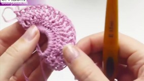 آموزش بافت کلاه -  آموزش قلاب بافی - آموزش الگوی توری شالگردن