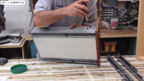 آموزش کابینت سازی - آموزش جامع کابینت سازی - اجزاء کشوها و ریل کشوها