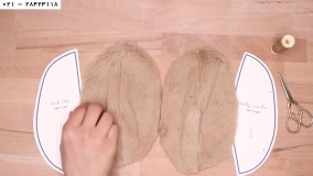 آموزش دوخت عروسک با پولیش -الگوی عروسک های پولیشی جدید-آموزش دوخت خرس