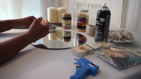 ایده های مراسم عروسی - ایده های عروسی نوعروس-ساخت ریسه توری با لامپ