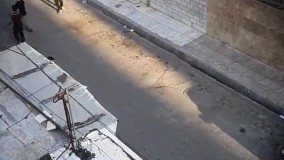 قمه‌ کشی چند کودک در یکی از خیابان‌ های تهران !