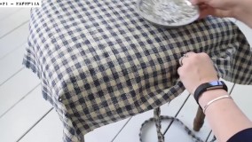 اموزش دوخت کاور مبل با الگو -آموزش دوخت کاور پارچه ای برای صندلی