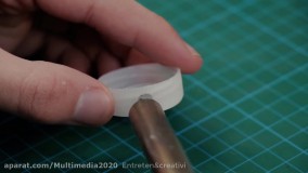 آموزش ساخت کاردستی ؛ ترفند های جالب لامپ LED رنگی