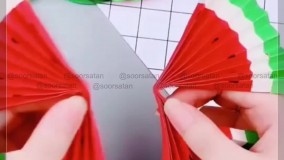 ایده های یلدایی : پیپرفن هندوانه