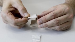 آموزش کاردستی موتور سیکلت از مقوا