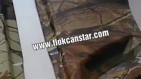 هیدروگرافیک طرح چوب و سنگ