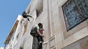 راپل کار در ارتفاع جهات پیچ و رولپلاک نما در جهان فرود 09308877798