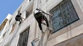 پیچ و رولپلاک نمای ساختمان در تهران با جهان فرود 09308877798