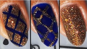 آموزش طراحی ناخن کریسمس 2021