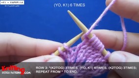 آموزش بافتنی مبتدی-بافتنی با قلاب- قلاب بافی-الگوی بافتنی توری