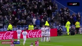 خلاصه بازی رئال مادرید 1 - بیلبائو 0