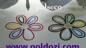 گلدوزی سرعت بالا با نگین زن اتوماتیک تک کله