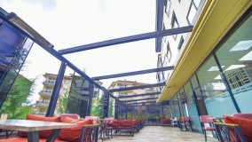 جدیدترین سقف برقی پیتزافروشی