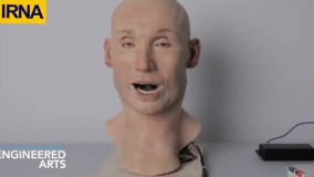 شباهت بی‌نظیر و ترسناک سر رباتیک به انسان