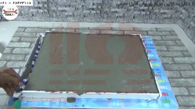 آبنما با آکاسیف و سنگ و سیمان