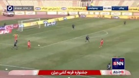 گل اول پرسپولیس به پیکان توسط مهدی عبدی