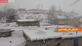 تصاویری از برف و باران در نقاط مختلف کشور