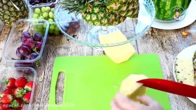 آموزش میوه آرایی فوق العاده هنری در 26 دقیقه