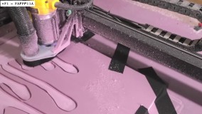 ساخت میز رزینی مستطیلی بزرگ