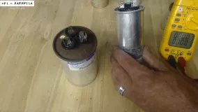 روش تشخیص خازن خراب