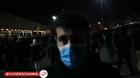 سرگردانی مردم در میدان آزادی تهران