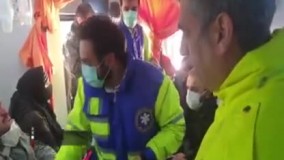 وضعیت مصدومان حادثه برخورد دو قطار در خط ۵