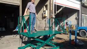 بالابر آکاردئونی کوچک شرکت ژیار صنعت ماهور