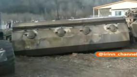 تصاویر خروج واگن‌ های قطار باری در محور سوادکوه